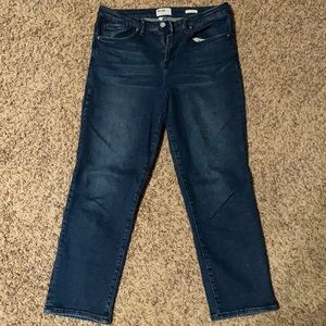 William Rast high waist cropped jeans